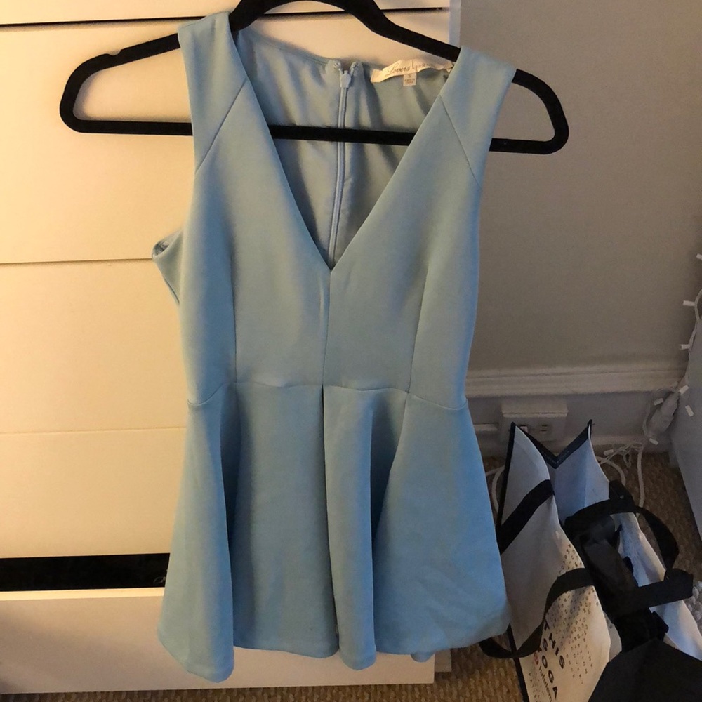 Light blue dress